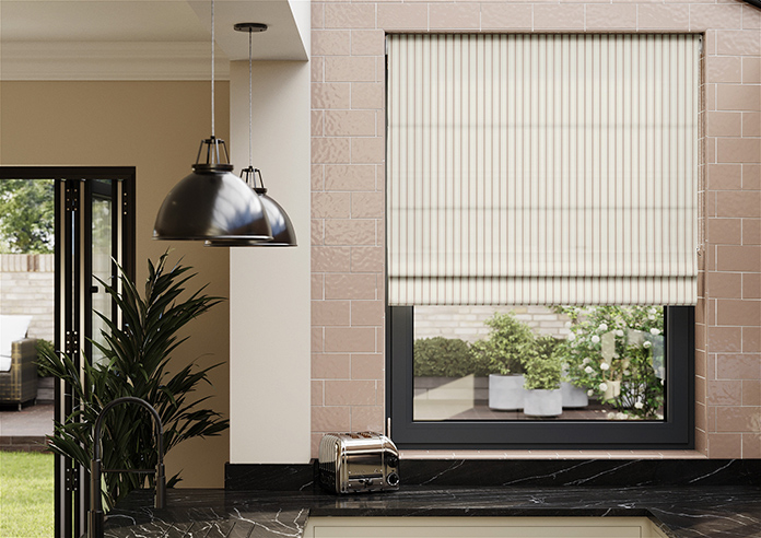 The British Stripe Co. Mary, Dover No.1 - Roman Blind - Image 3